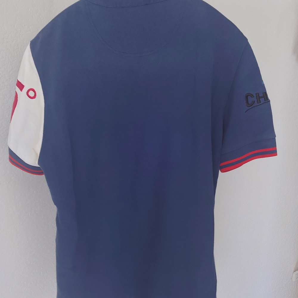 Vivienne Westwood Navy and White Polo Shirt - Picture 2 of 5